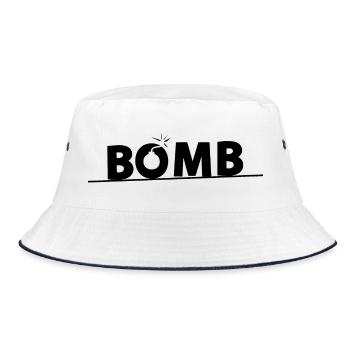 Bombe - Bob - blanc/marine - Devant