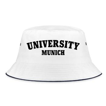 University of Munich - Bucket Hat - white/navy - Front