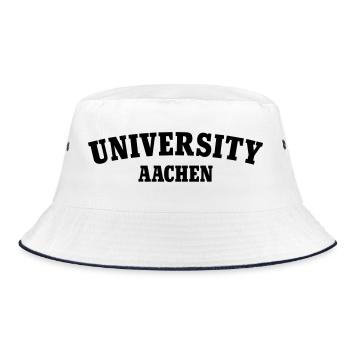 University of Aachen - Bucket Hat - white/navy - Front