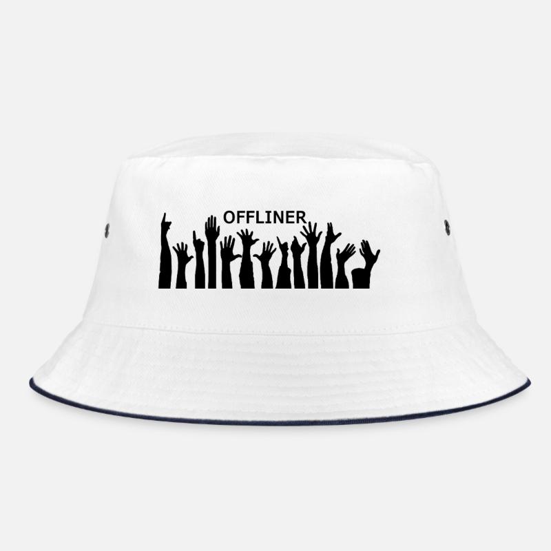 Offline Fan Hands Bucket Hat