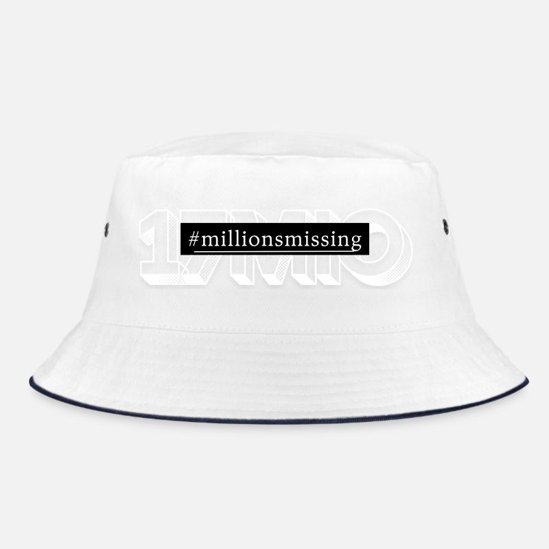 ME/CFS millionsmissing white Bucket Hat