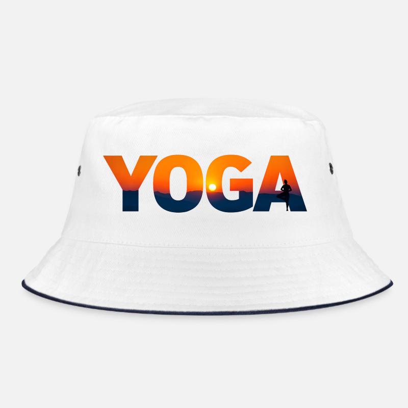 Yoga in der Dämmerung Bucket Hat