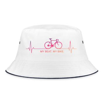 Mon vélo battu - Bob - blanc/marine - Devant