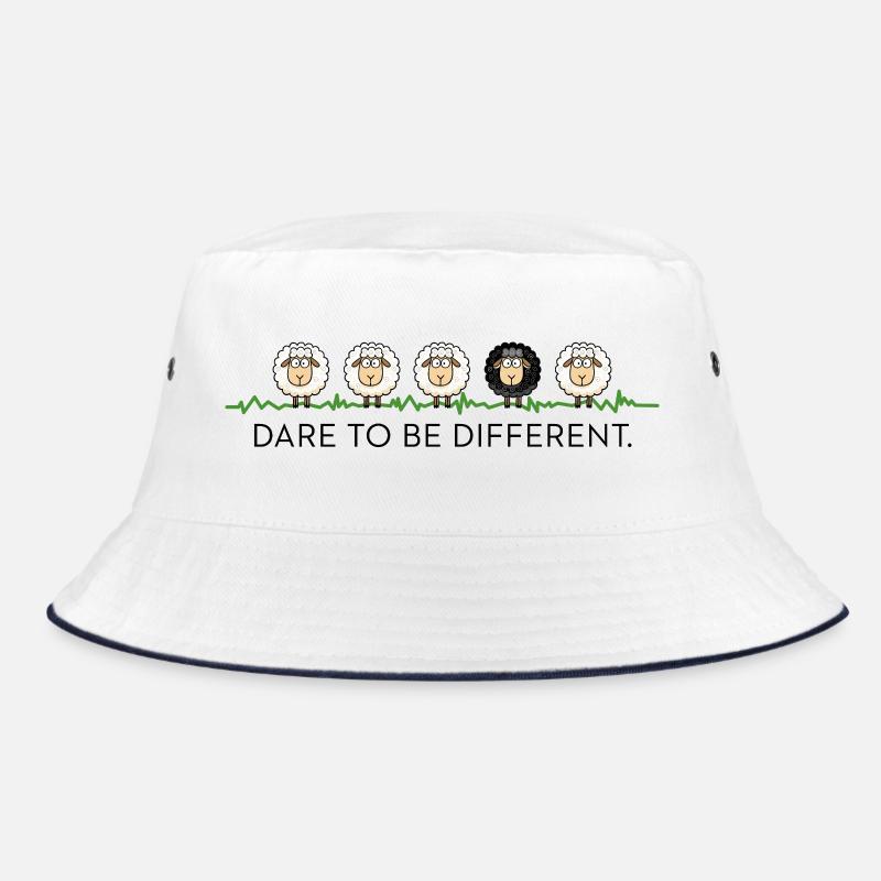 Dare To Be Different – Black Sheep Bucket Hat