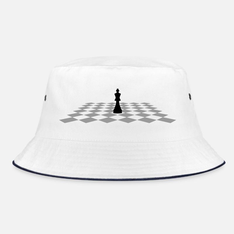 Roi d’échecs sur l’échiquier Bob