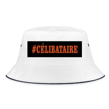 celibataire - Bob - blanc/marine - Devant
