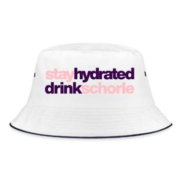 Restez hydraté - buvez du spritzer - Bob - blanc/marine - Devant