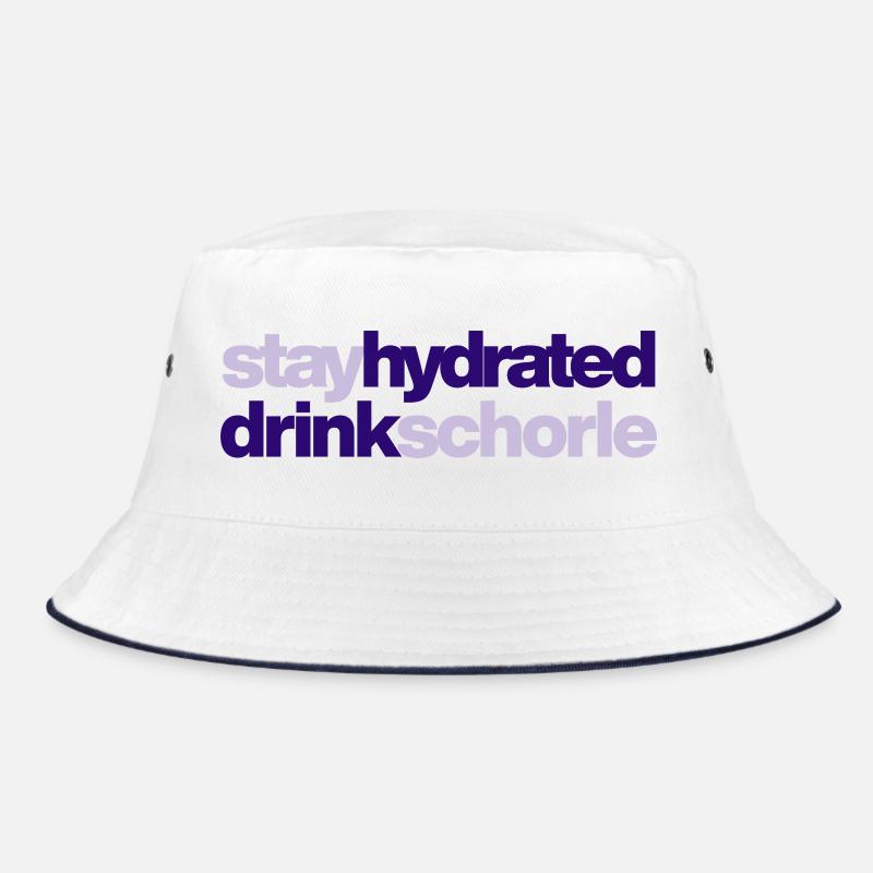 Stay hydrated - drink spritzer Bucket Hat