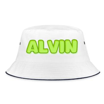 Cadeau pour Alvin - Bob - blanc/marine - Devant