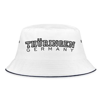 Thüringen Germany - Bucket Hat - Weiß/Navy - Vorne