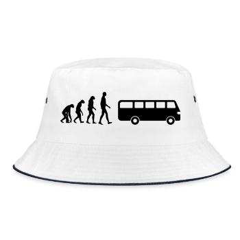Bus / Conducteur / Travail / Métier / Job - Bob - blanc/marine - Devant