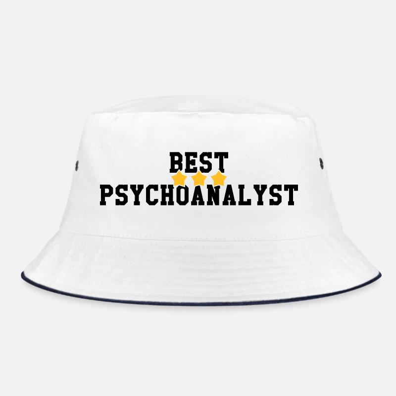 Psychoanalysis Psychoanalytiker Psychanalyse Bucket Hat