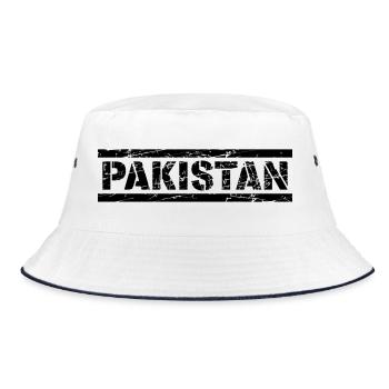Pakistan - Bucket Hat - Weiß/Navy - Vorne