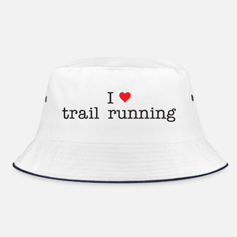 I Love Trail Running Bucket Hat