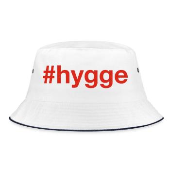 HYGGE Hashtag Dänemark Danemark - Bob - blanc/marine - Devant