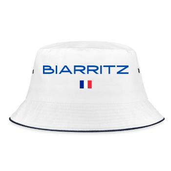BIARRITZ-FRANCE - Bob - blanc/marine - Devant