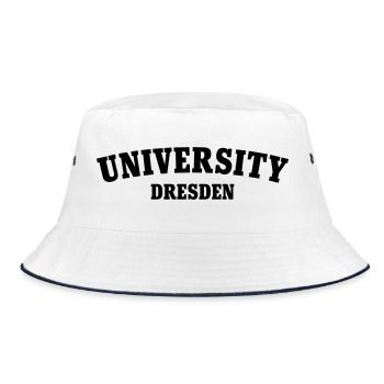 University of Dresden - Bucket Hat - white/navy - Front
