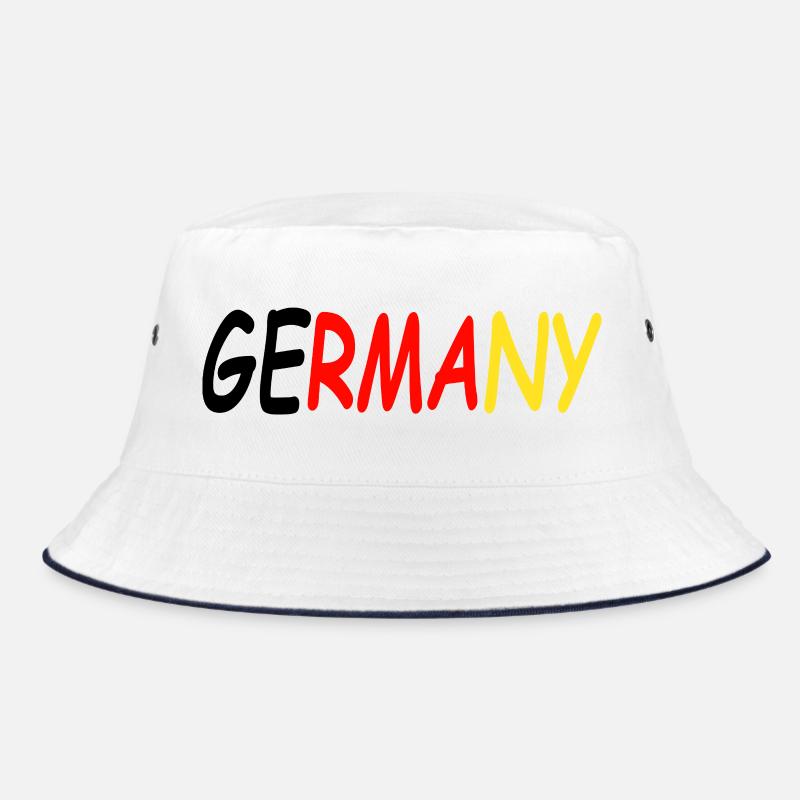 Germany Schwarz Rot Gold Bucket Hat