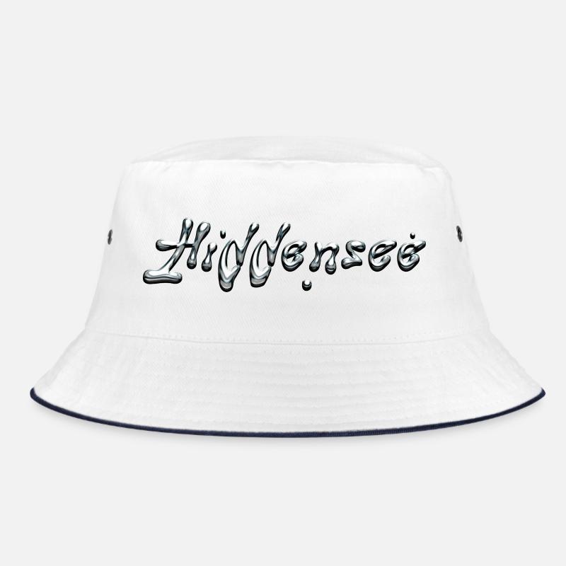 Hiddensee chrome lettering Bucket Hat