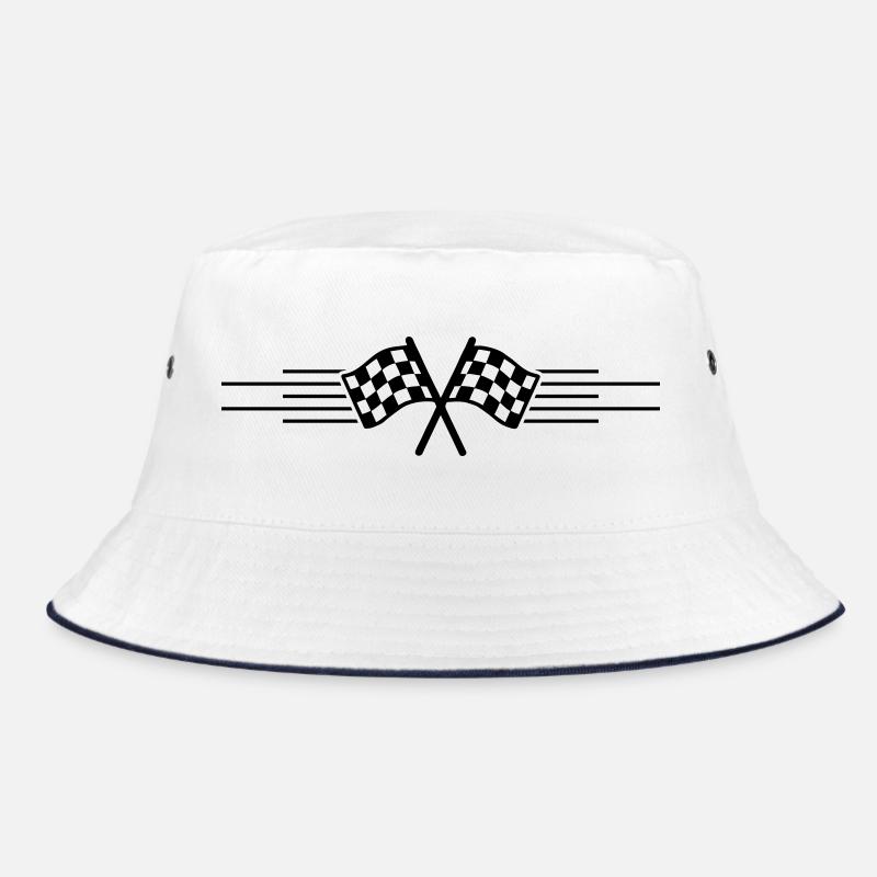 Racing Flag Racing Bucket Hat