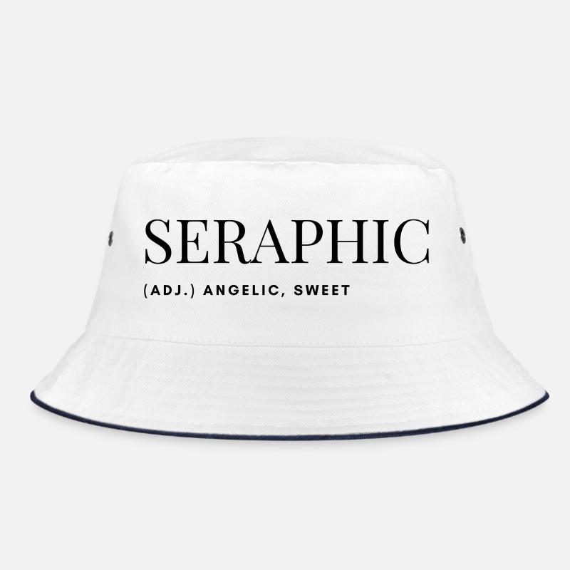 Seraphic - Bucket Hat - white/navy