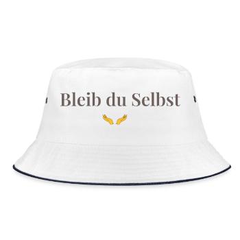 BLEIB_DU_SELBST - öffne dein Herz - Bob - blanc/marine - Devant