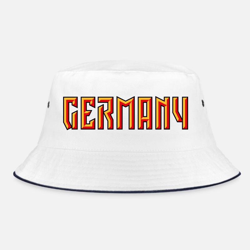 Germany Schriftzug (Relief / 3D / 3C) Bucket Hat