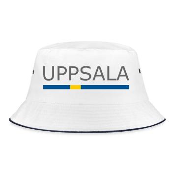 Drapeau de la Suède - Uppsala - Sverige - Schweden - Bob - blanc/marine - Devant
