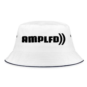 amplfd_--rugged - Bucket Hat - white/navy - Front