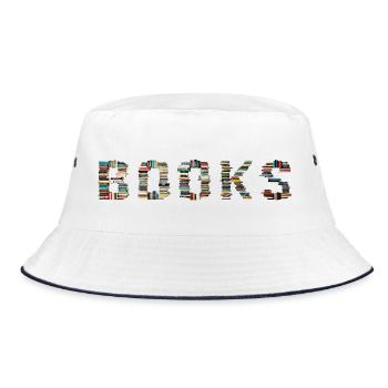 LIVRES – Quand la lecture devient une forme - Bob - blanc/marine - Devant