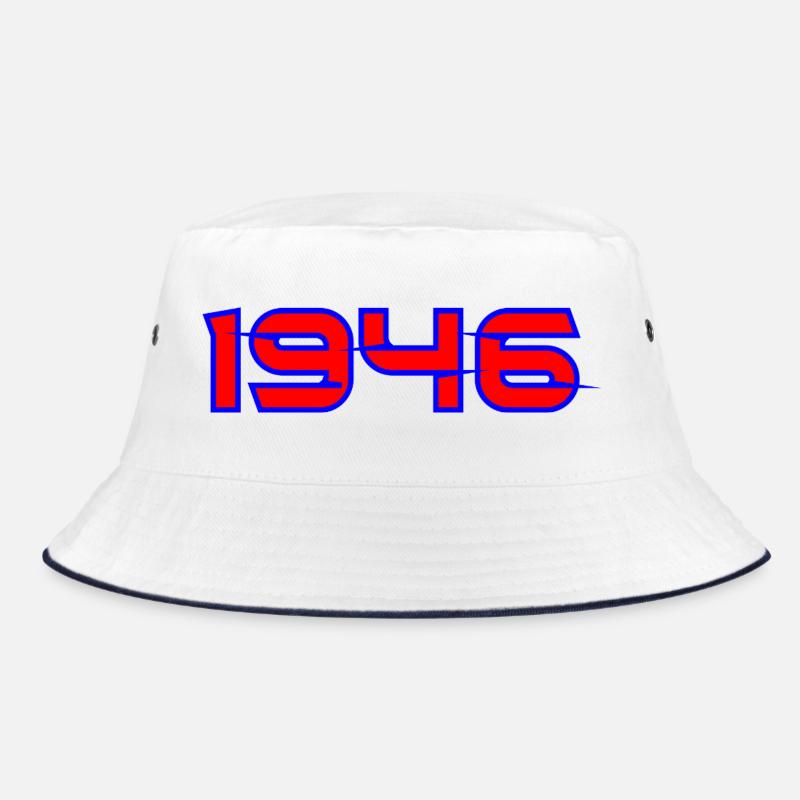 1946 Glyph-Design Bucket Hat