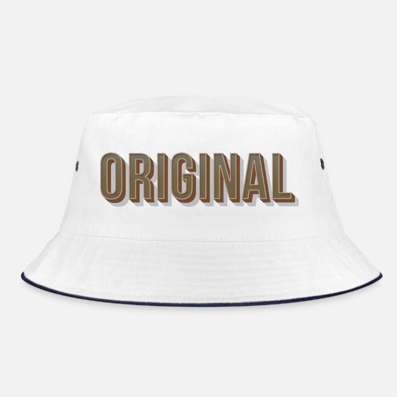 original schrift einzigartig selbstbewusst einmali Bucket Hat