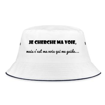 MESSAGE. CITATIONS. HUMOUR. CITATIONS DRÔLES - Bob - blanc/marine - Devant