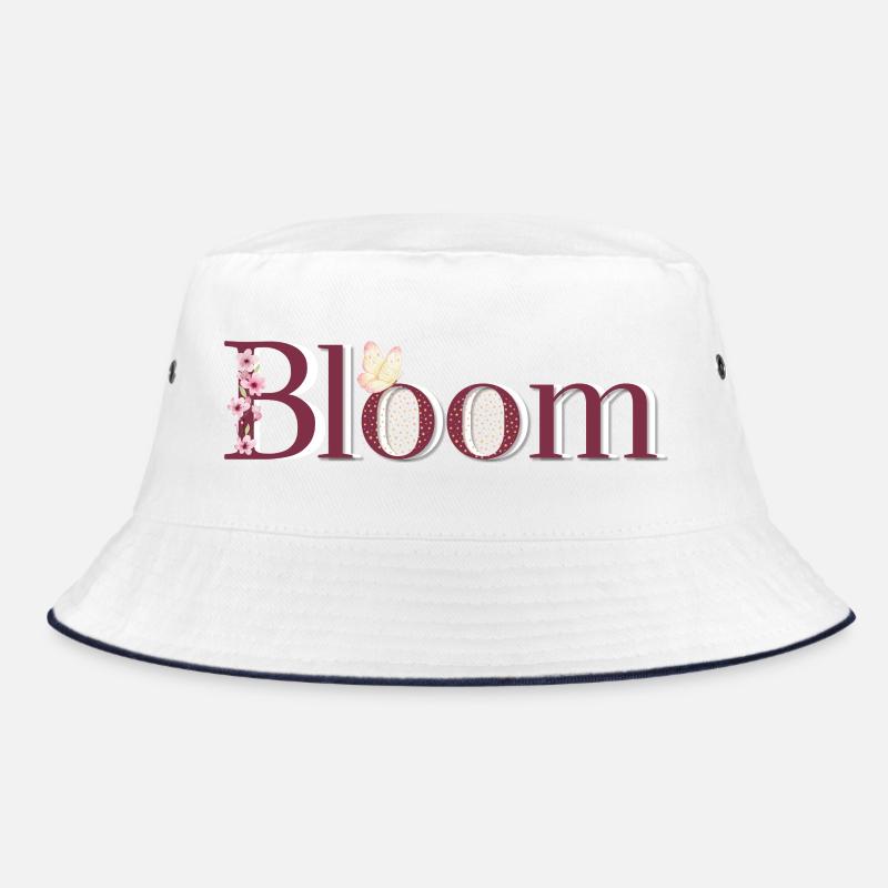 Spring Soul - Bucket Hat - white/navy
