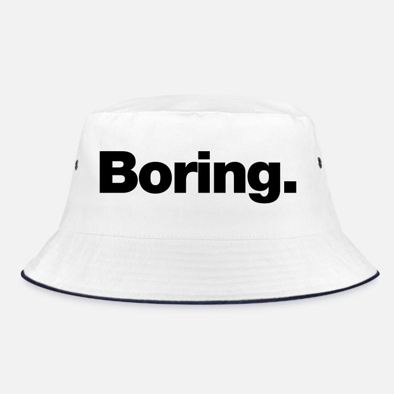 Boring Bucket Hat