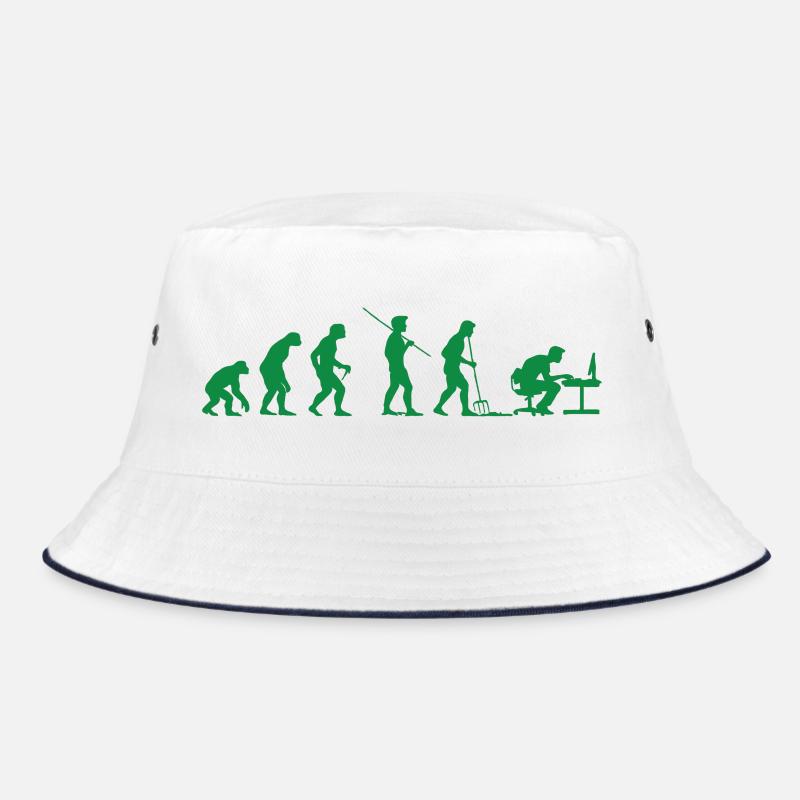 Programmer Evolution Computer Scientist Developer Bucket Hat