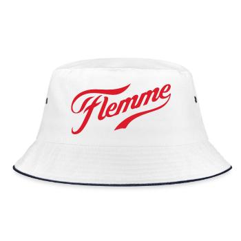 flemme - Bob - blanc/marine - Devant
