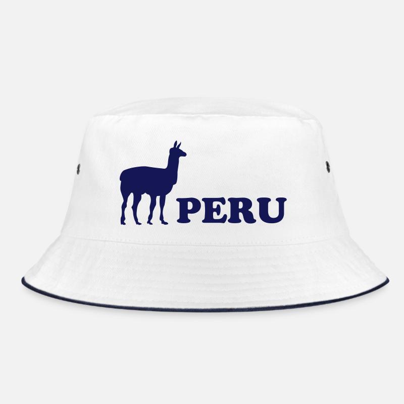 peru - lama Bucket Hat
