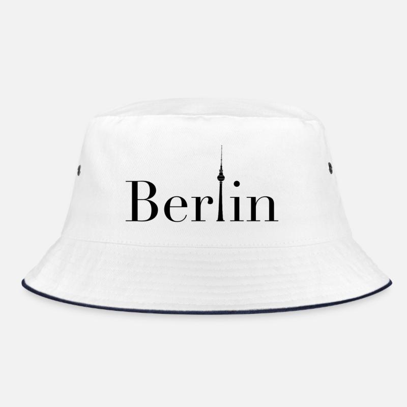 Berlin Logo schwarz Bucket Hat
