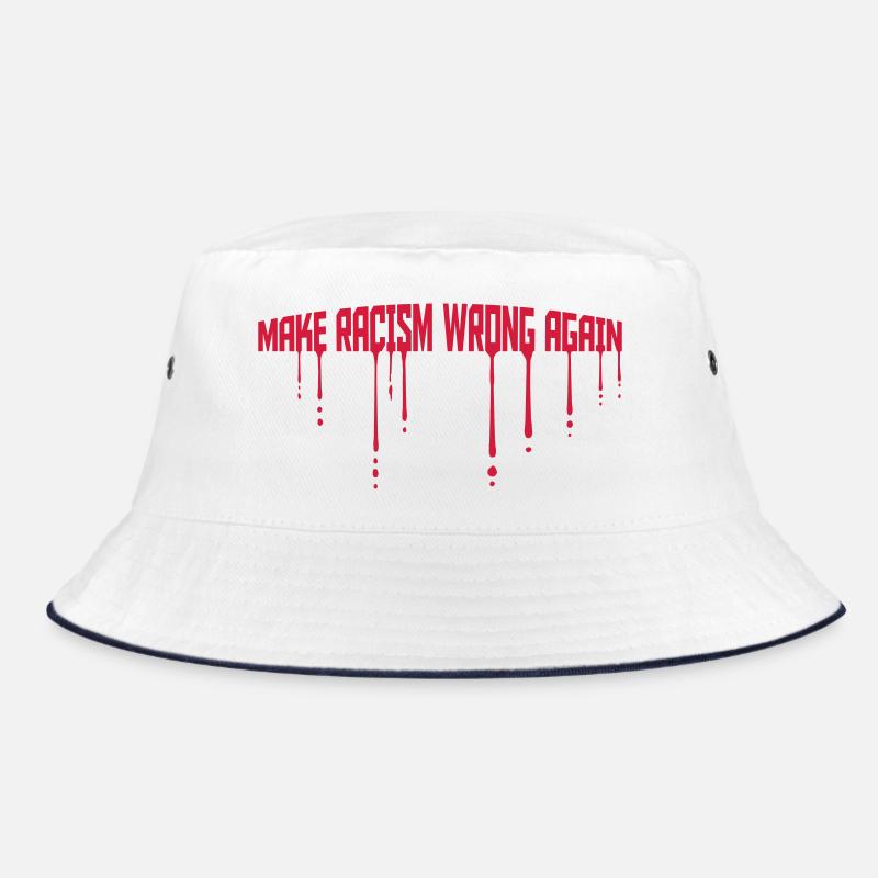 make racism wrong again Bucket Hat