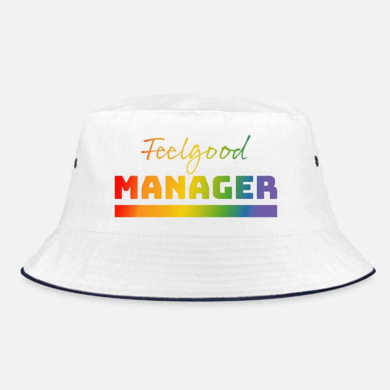 Tshirt Feelgood Manager rainbow Bucket Hat