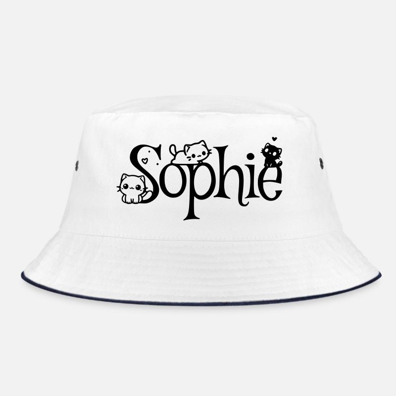 Sophie Name First Name Kitten Name Bucket Hat