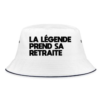 La Légende Prend Sa Retraite - Bob - blanc/marine - Devant