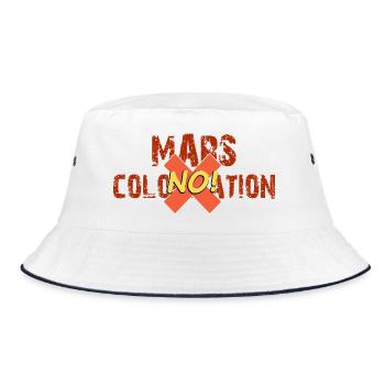 Mars colonisation no - Bob - blanc/marine - Devant
