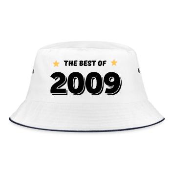 Das Beste aus 2009 - Bucket Hat - Weiß/Navy - Vorne