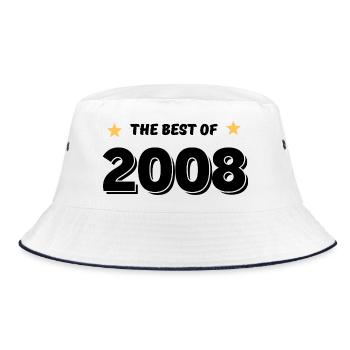 Das Beste aus 2008 - Bucket Hat - Weiß/Navy - Vorne