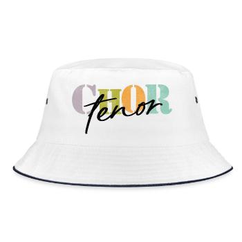 Chorus Tenor - Bucket Hat - white/navy - Front