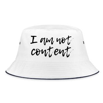 Je ne suis pas content - Script manuscrit émotionnel - Bob - blanc/marine - Devant