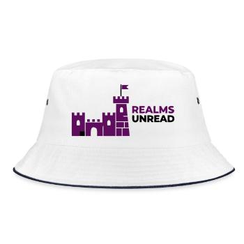 Castle Castle Realms Unread - Bucket Hat - white/navy - Front