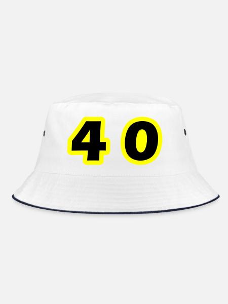 40 Symbole numérique - Bob - blanc/marine - Devant